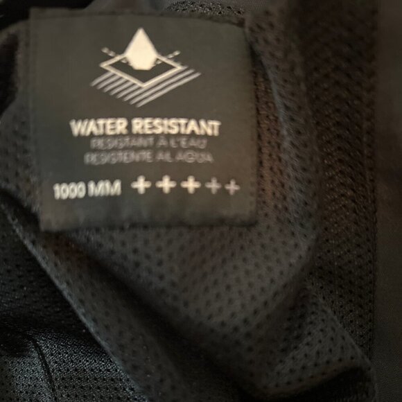 Retro Volcom Women's Black Hooded Zip Up Jacket Water Resistant SZ Small - Picture 4 of 7